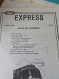 ETE Express Lot of 20 issues 1976-1991 Not a complete run