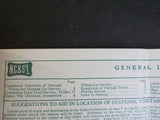 Nashville Chattanooga & St Louis Ry public timetable 1957 Spring NC&StL
