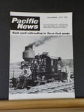 Pacific News #145 Nov 1973 Pacific Rail News Back yard railroading in 3' gauge