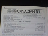 Canadian Rail #415 1990 March-April Railway Scandal That Toppled a Government