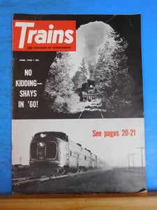 Trains Magazine 1960 April SP&S story 2 Fixed for Shays Loggers & Lockeys