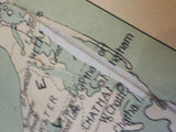 Map Street Railways of the State of Massachusetts 1910 -1911 DAMAGE