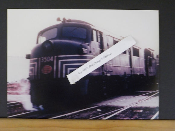 Photo New York Central Locomotive #3504 Detroit MI 8X11 Color
