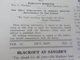 White Tops Circus Magazine 1941 October November Big Days with the Greatest Show