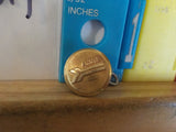 Button Amtrak Waterbury One button Gold in color One button gold in color small