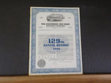 Baltimore & Ohio Railroad Company Annual Report 1952 129th Center page map