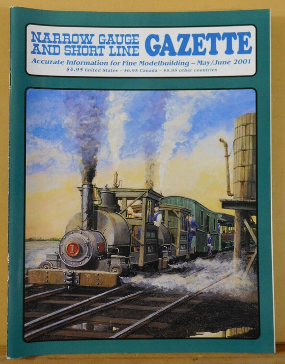Narrow Gauge & Short Line Gazette 2001 May June North Pacific Coast Railroad