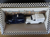 Corgi Morris Minor Vans Set of 2 Dog Section & Gateshead Borough Police incident