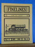 Finelines 1/4' scale Fine Lines Magazine 1968 Nov On3 excursion car D&RG #4500