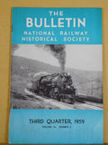 NRHS Bulletin 1959 V24 #3 STEAM POWERED STREAMLINER Damaged