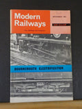 Modern Railways 1964 November Bournemouth Electrification BR Lounge car design