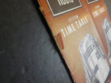 Burlington Route System Public Timetable 1953 May-September