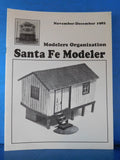 Santa Fe Modeler 1982 November December Cajon Pass SF in Eat Texas