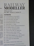 Railway Modeller 1968 May V19 #211 Lichenberg line Shed scheme LMS Coaches