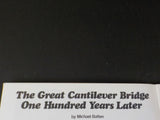 Canadian Rail #385 March April 1985 Great cantilever bridge