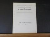Delaware Railroad Company Annual report 1955 104th annual