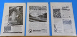 Ads Northern Pacific Railroad #5 Advertisements from various magazines