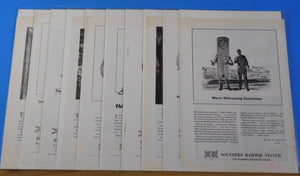 Ads Southern Railway System Lot #21 Advertisements from various magazines (10)