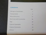 Santa Fe Industries Inc Annual Report 1976 Financials Transportation Map