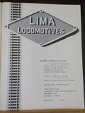 Lima Locomotives 1911 Catalog #16 Pacific Railway Journal