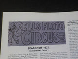 Bandwagon 1980 July August Circus Magazine Cole Bros oaded falt cars  1949