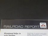 Railroad Report 1971 December Vol 5 #1 Aluminum Assoc