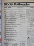 Model Railroader Magazine 1989 April GE Dash 8 40B Kitbashing heavyweight Pullma
