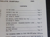 Scale Model Traction and Trolleys Quarterly #34 Fall Winter 1989