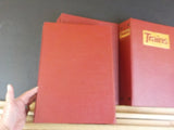 Trains Magazine Binders Five binders with rods  USED