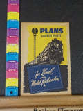 Plans and Blue Prints for Lionel Model Railroaders 1945