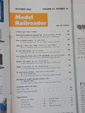 Model Railroader Magazine 1960 October Sierra 2-9-9-2 conversion Blend scenery
