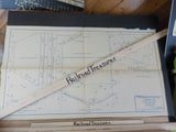 Blueprint PRR Passenger Cars Air Circulating System Deflector plates 412199