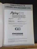 Flying Models Magazine Bound Vol. 78 AND VOLUME 80   2 BOUND volumes