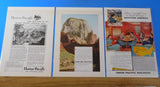 Ads Union Pacific Railroad Lot #47 Advertisements from various magazines (10)