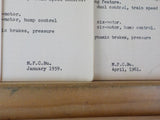 PRR Special Feature Notes for Diesel Switchers LOT of 2 1959 & 1961