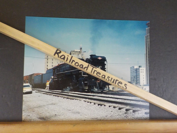 Photo Texas & Pacific Railway Locomotive #610  8 X 10 Color Jackson Miss 1977