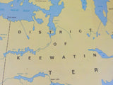 Map CN Across Canada Railway Map Canadian National 1969