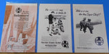 Ads Santa Fe Railway Lot #10 Advertisements from various magazines (10)