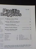 Pacific Rail News #275 October 1986 Morrison-Knudsen 1985 ICC nixes Santa Fe & E