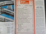 Model Railroader Magazine 1962 May Building scenery How to build a boomtown