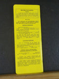 Southern Pacific Employee Timetable #15 Oregon Division 1984 April 29