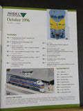 Model Railroading 1996 October CofG E8s Fascia treatments UP C44-9W NS Freight c