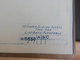 Thew Shovel Parts List Instructions Lubrication Assembly Drawings Machine #4485