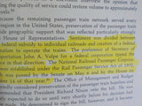 Amtrak The National Railroad Passenger Corporation by George W. Hilton Soft Cove