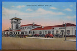 Postcard Union Station Meridian Mississippi #34
