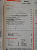 Model Railroader Magazine 1973 January CP Square water tank Brakeman on Yellow E