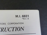 EMD Maintenance Instructions MI 6831 Rev B Testing of load indicating ammeters