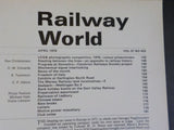 Railway World 1976 April Vol 37 No 432 Italian steam Ras of Ledbury Signal inter
