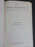 Model Railroader Magazine Bound Volume 1 January-December 1934  Vol 1 Reproducti