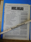 Model Builder Lot of 3 well used issues 1938, 1941  NO Covers